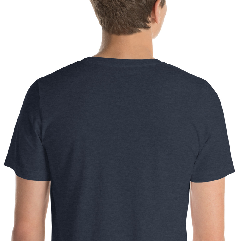 Strait of Hormuz Tee in Heather Navy